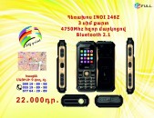 Հեռախոս INOI 246Z 3 սիմ քարտ 4750Mhz հզոր մարկոցով Bluetooth 2.1 հնարավորությունով