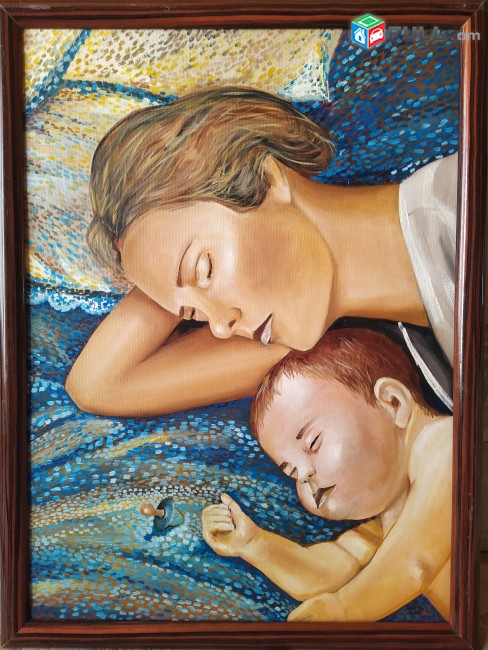 Մայր ու մանուկ, Նարեկ Ավանեսյան, Արցախ