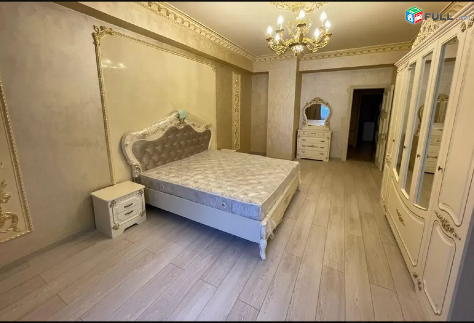 AK4250   Ընդարձակ 4 սենյականոց բնակարան նորակառույց շենքում Փավստոս Բուզանդի փողոցում, 203 ք.մ.