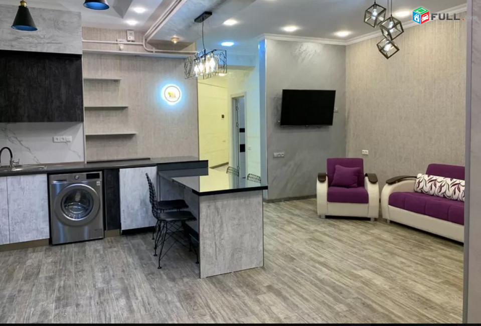 AK4756  Վարձով 2 սենյականոց բնակարան  նորակառույց շենքում Վահան Տերյանի փողոցում