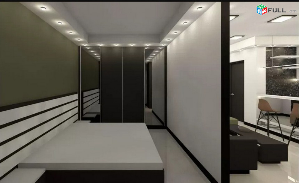AK5044  Վարձով 2 սենյականոց բնակարան նորակառույց շենքում Տիգրան Մեծի պողոտայում
