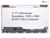Display Матрица 17.3" Full HD 1080p LCD Screen 40 pin video connector  N173HGE-L11 REV.C2  ( code 10001 )