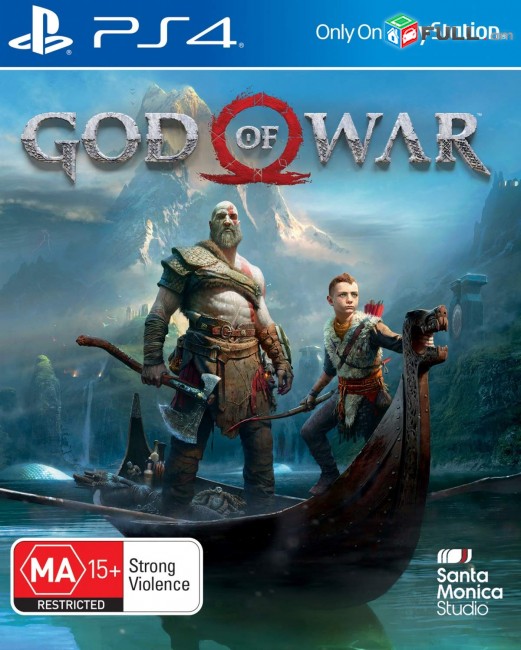 God of War PS4 PS5 Playstation nor disk նոր փակ տուփ
