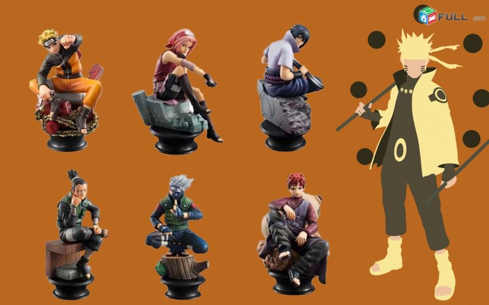 Naruto Chess Figures 