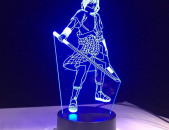 Naruto Sasuke 3D լամպ