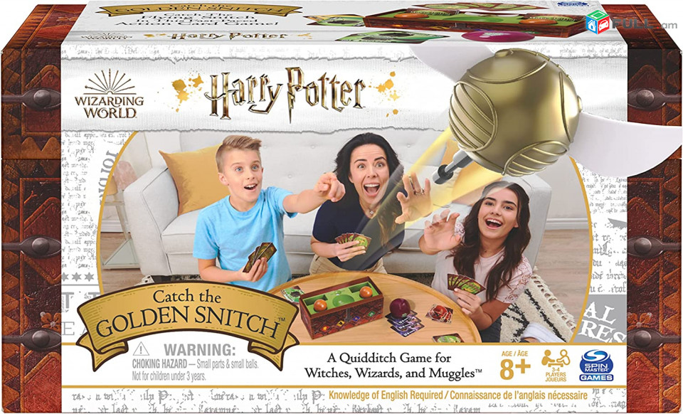 Harry Potter Harry Potter Catch The Golden Snitch Quidditch Board Game