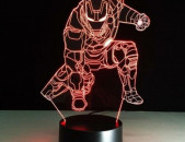 Iron Man 3D լամպ