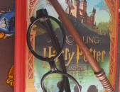 Harry Potter մատիտ կախարդական փայտիկ + ակնոց