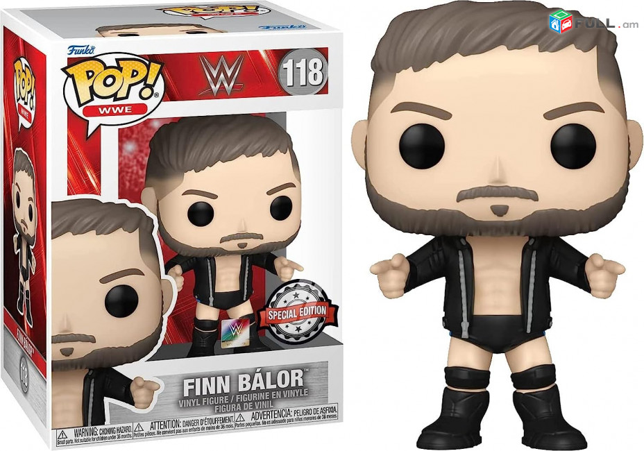 Funko Pop! WWE: Finn Balor (Balor Club) Amazon Exclusive