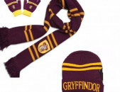 Harry Potter գլխարկ + ձեռնոց + շառֆ