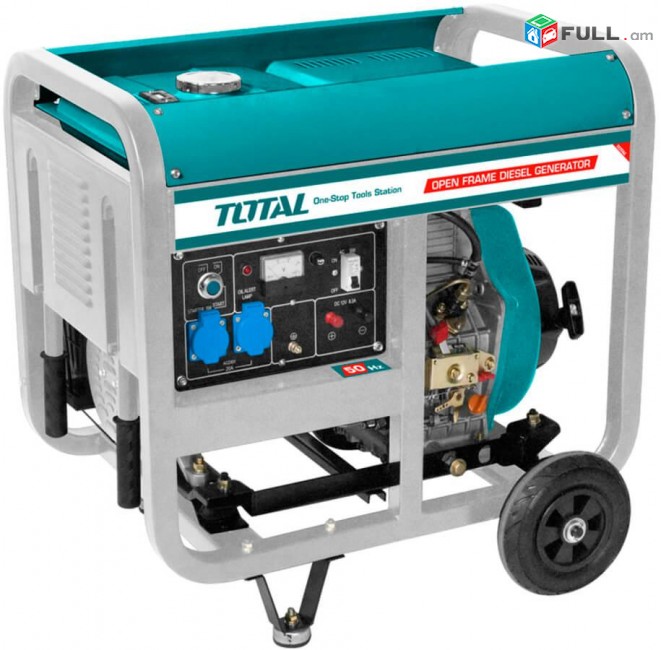 Դիզելային գեներատոր TOTAL TP450001 dvijok generatr 