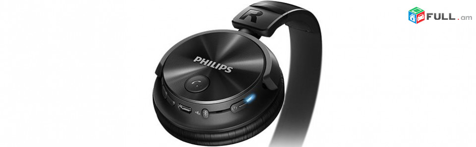 Philips Bluetooth Անլար Ականջակալ Ստերեո SHB3060BK Mic Black Wireless