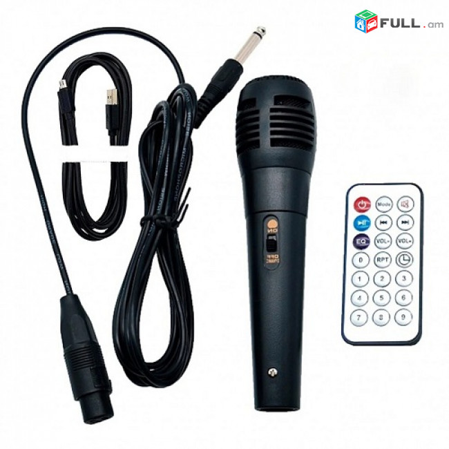 BT SPEAKER ZQS-6203 Bluetooth, միկրոֆոնով, FM, MP3 և լույս
