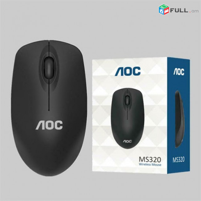 AOC Wireless Mouse MS320 անլար օպտիկական համակարգչային մուկ 1600DPI