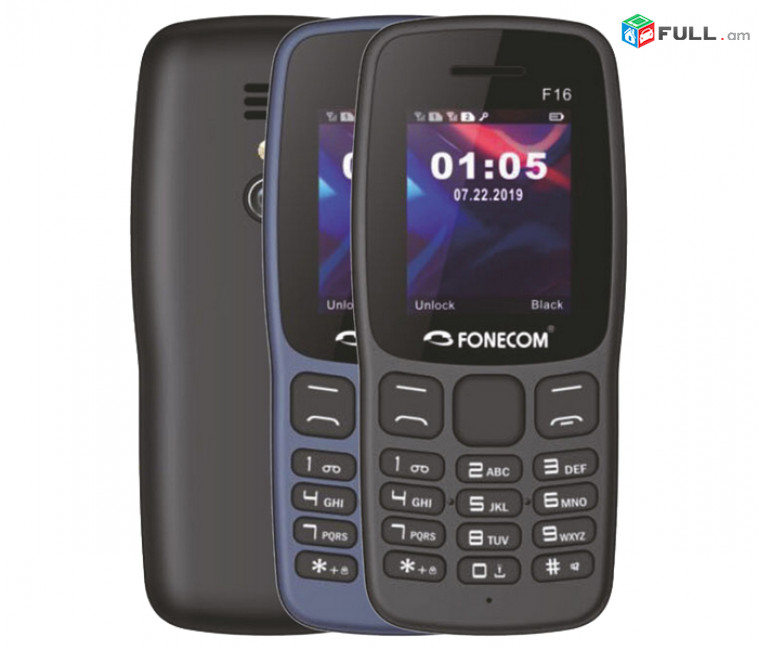 Fonecom F16s Հեռախոս 2 քարտ տեսախցիկ