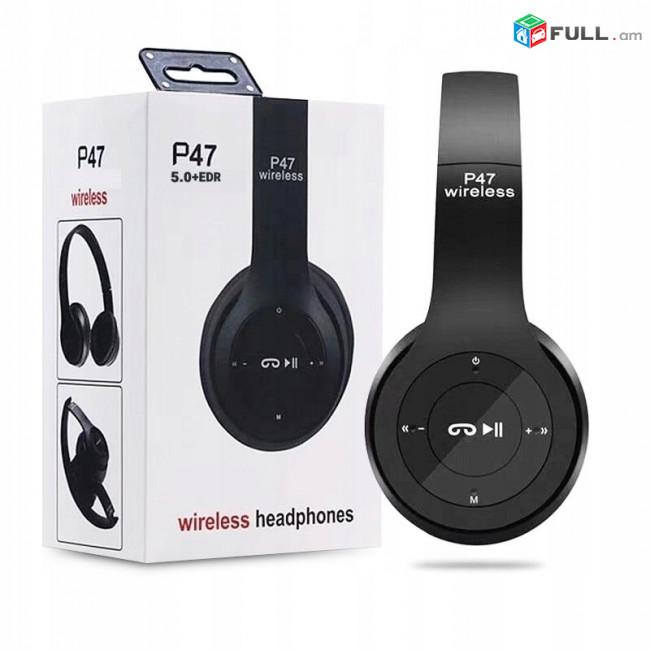 P47 Wireless Անլար ականջակալներ Bluetooth