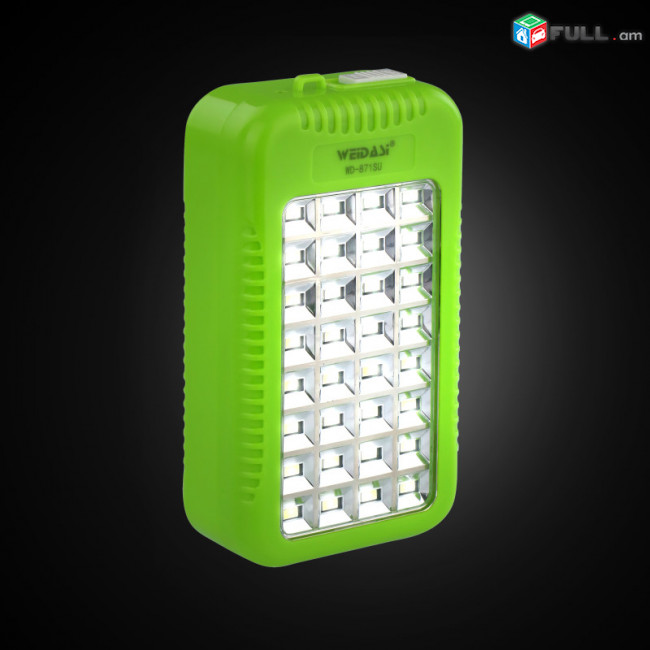 Weidasi-wd871SU Արտաքին արևային մարտկոց, LED լույսերով