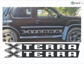 Ինքնակպչյուն տիպ Nissan X Terra XTERRA наклейки, բարձր որակ