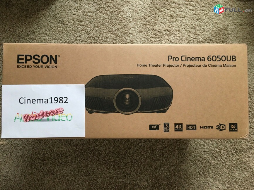  Epson Pro Cinema 6050UB 2160p 