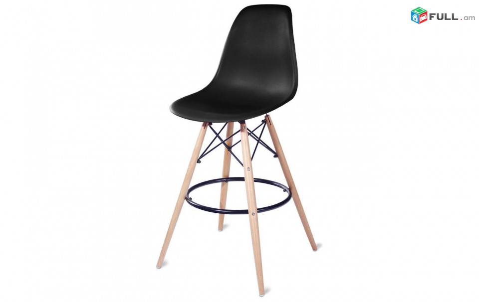 Աթոռ բառի LOFT սև, աթոռ լոֆթ, стул Loft (ռեստորան, սրճարան, ֆուդկուրտ, բիստրո, բար, խոհանոց)