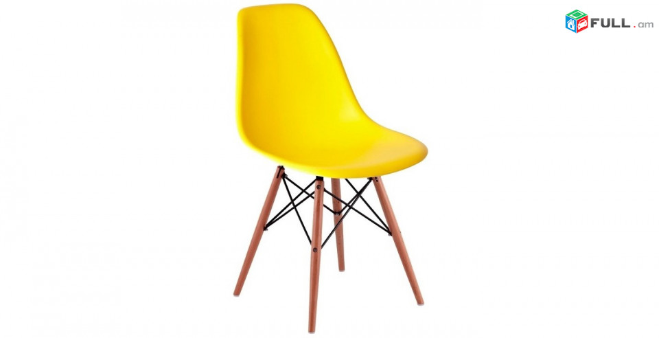 Աթոռ լոֆթ ոճի, խոհանոցի աթոռ դեղին, стул Loft, chair Loft