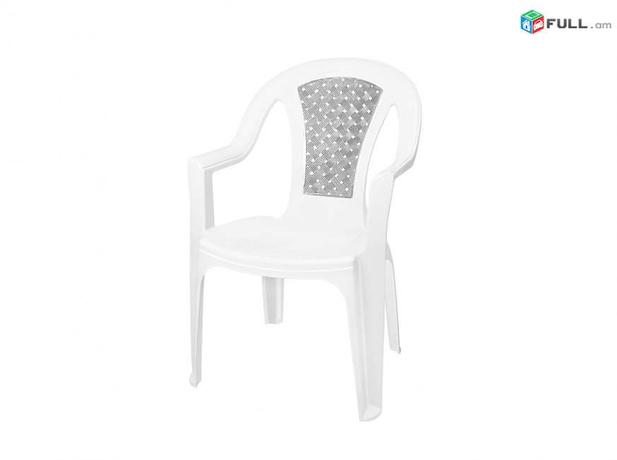 Աթոռ-բազկաթոռ պլաստիկից, աթոռներ այգու, բացօթյա սրճարանների համար # кресло-стул из пластика для дачи