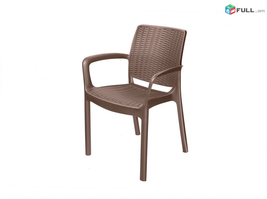 Кресло-стул "Rodos" из пластика # աթոռ-բազկաթոռ պլաստիկից "Rodos"