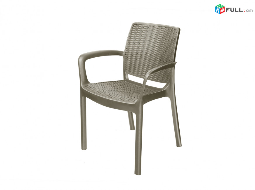 Кресло-стул "Rodos" из пластика # աթոռ-բազկաթոռ պլաստիկից "Rodos"