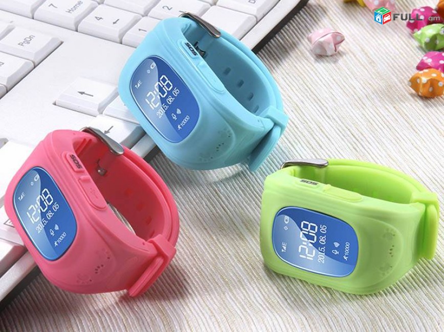 Smart watch Q50, GPS jamacuc, մանկական ժամ հեռախոս jamacuc, GPS jam հեռախոս