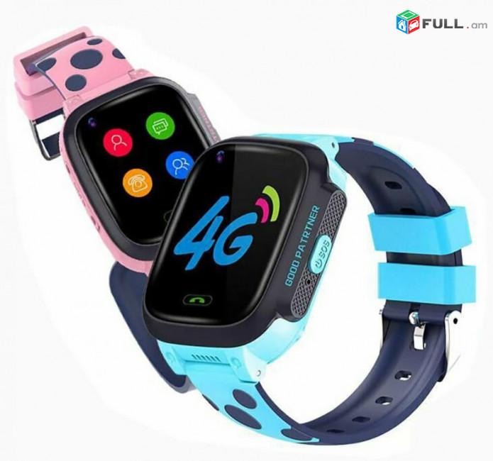 Մանկական խելացի ժամացույց smart watch for kids KMC1, GPS, 4G