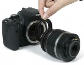 Foleto Lens Adapter Macro Back Ring արկա է canon 18-55 ի եւ 18-135 համար։