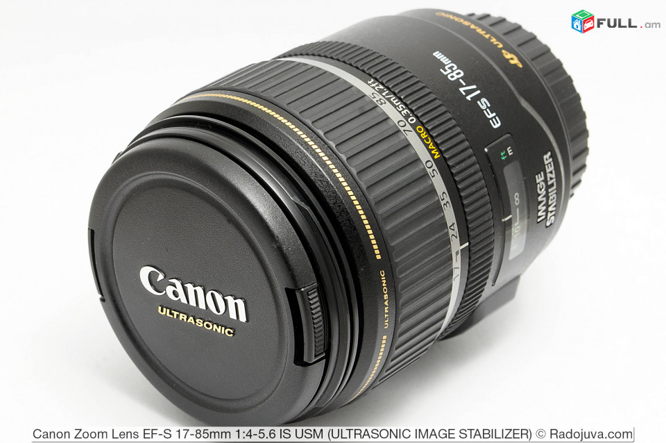 Canon EF-S 17-85mm f/4-5.6 Image Stabilized USM.