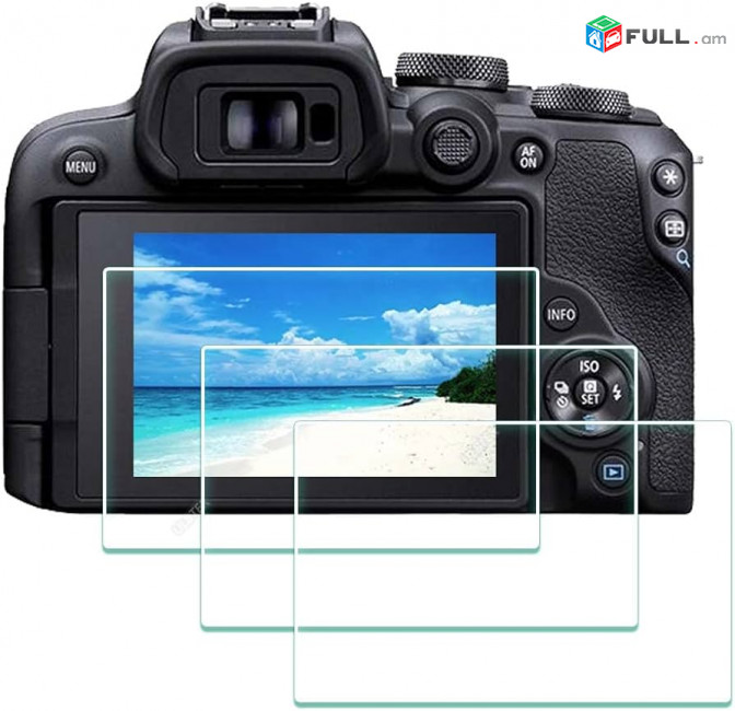 Glass LCD Screen Protector For Canon EOS r. rp. 6d mark ii. 7d markii. 60d