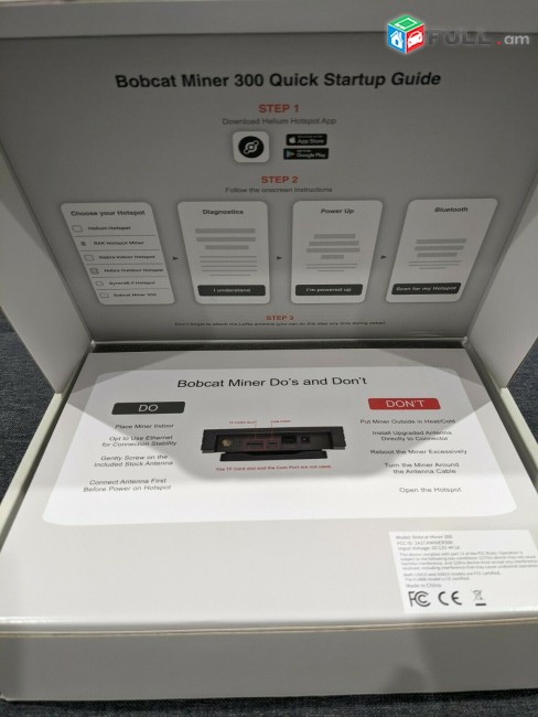 NEW Bobcat Miner 300 US915 / EU868 / CN470 - helium, Hotspot $ HNT