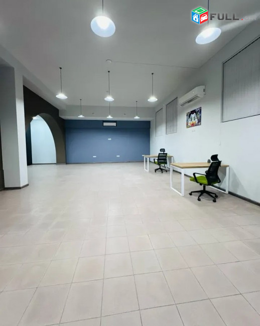 Կոդ KM846  Գրասենյակային տարածք Արշակունյաց պողոտայում կենտրոնում, 190 քմ