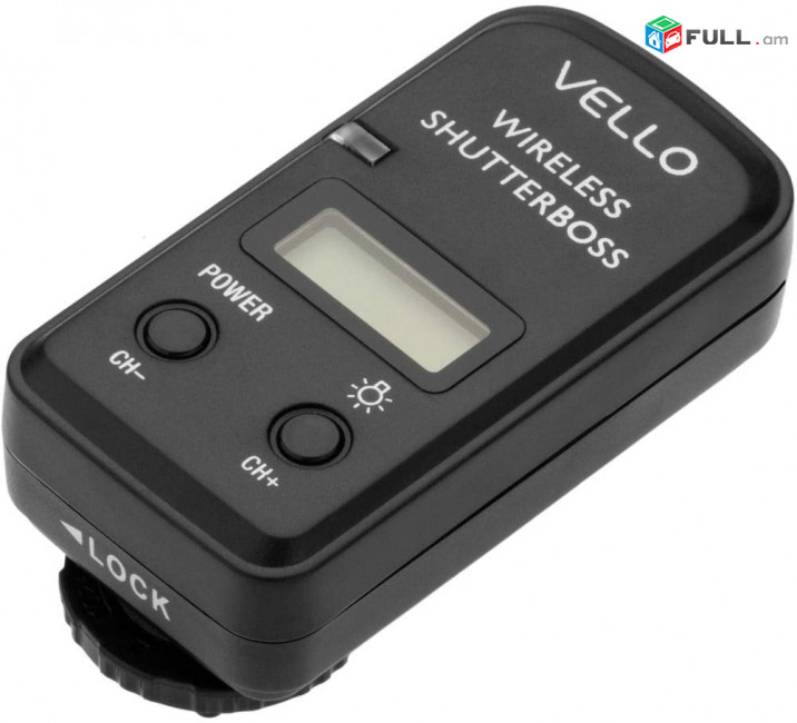 Vello Wireless ShutterBoss III Remote Switch with Digital Timer for Select for Select CENON NIKON Cameras
