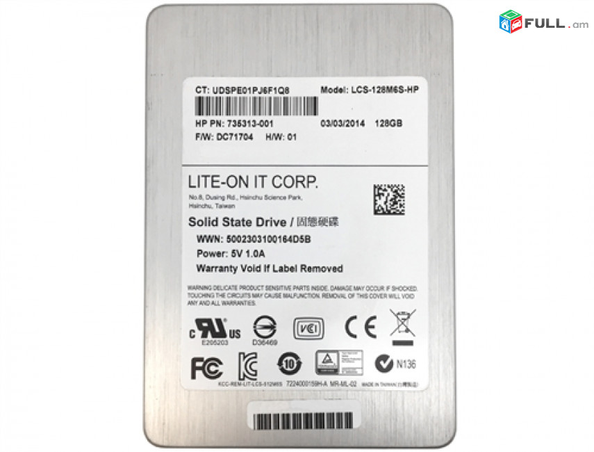 LiteON 128GB 2.5" SSD