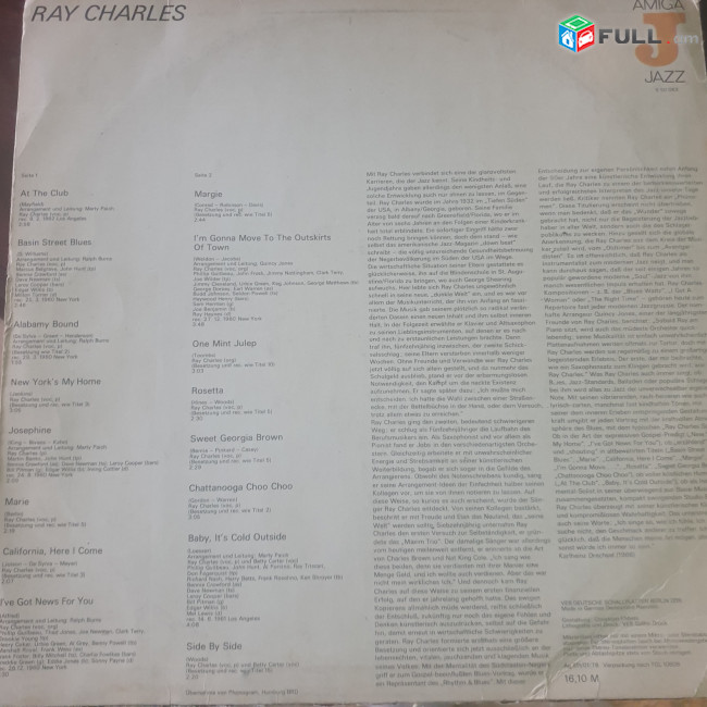 Ray Charles -Vinyl