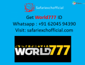 World777 Demo ID at Safariexch Official with 24 Hours Service