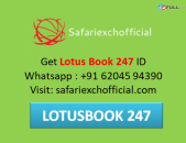 Lotusbook 247 ID – Use Login ID to Start Betting