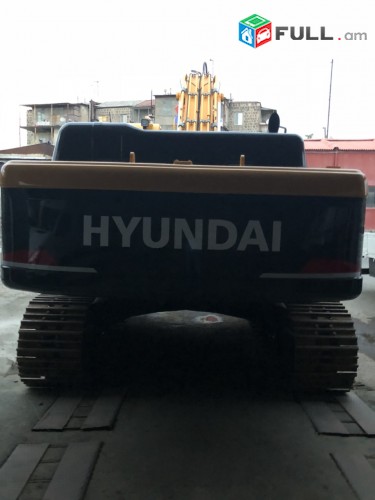 Կատարում ենք հողային շինարարական աշխատանքներ  Hyundai 300 թրթուրավոր էքսկավատրով