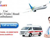 Total Medical Facility Available in Medilift Air Ambulance from Patna for Critical Transfer