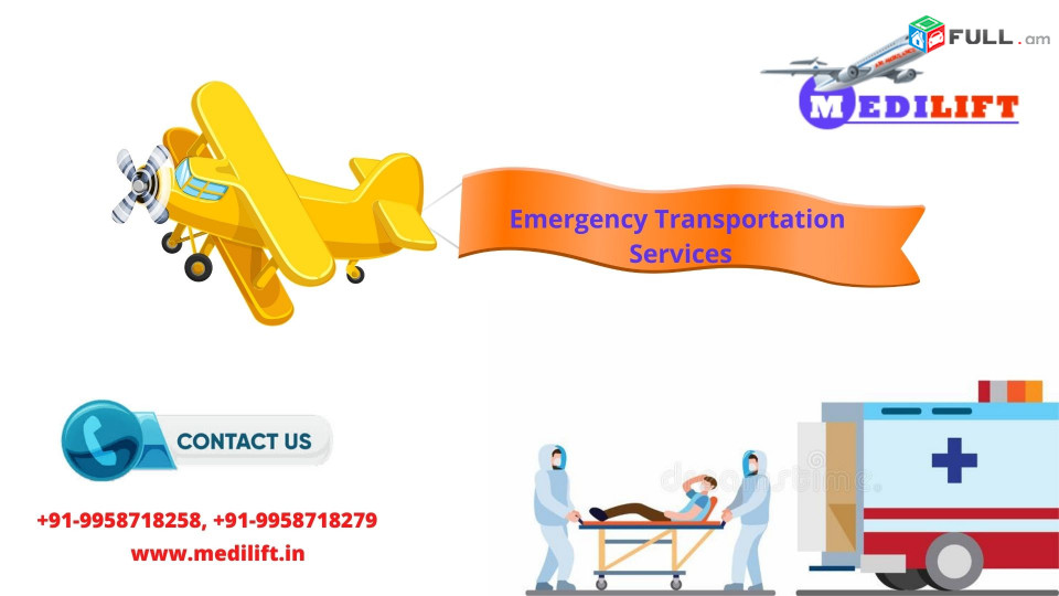 Hurry Up & Select Hi-Level CCU Air Ambulance in Ranchi for Critical Transfer