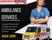 Round the Clock Emergency Services by Jansewa Ambulance Service in Chattarpur