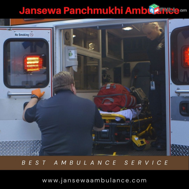 Highly Advanced Ambulance Service in Ranchi by Jansewa Panchmukhi Ambulance