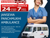 Rapid Relief Ambulance Service in Kapashera by Jansewa Panchmukhi