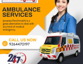 Ventilator Ambulance Service in Varanasi by Jansewa Panchmukhi
