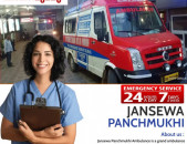 Ventilator Ambulance Service in Samastipur by Jansewa Panchmukhi