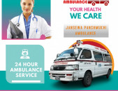 Jansewa Panchmukhi Road ICU Ambulance Service in Mangolpuri| Patient Transportation