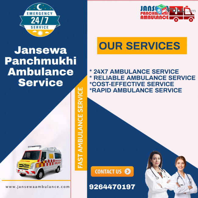 Jansewa Panchmukhi Ambulance Service in Varanasi - Urgent Patient Transfer Service